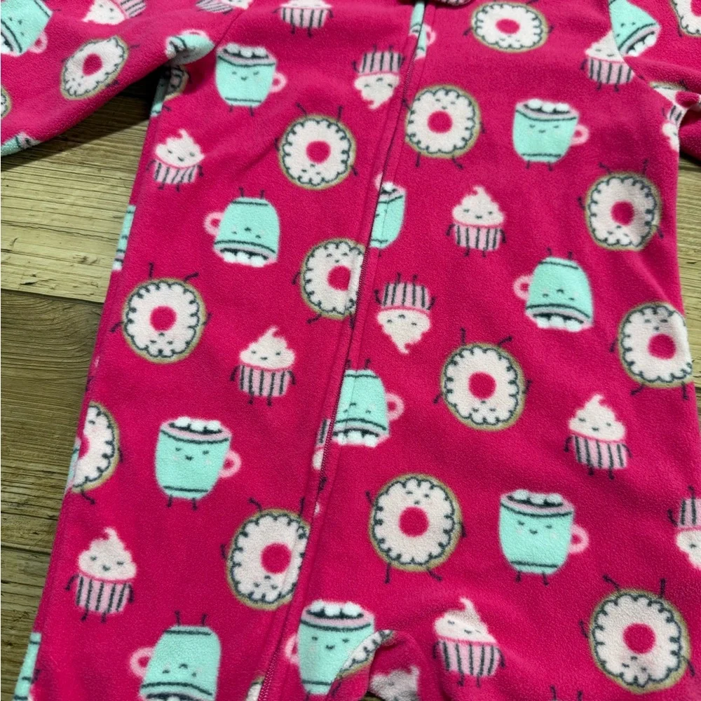 Carter’s | Baby Girl Fleece Footie Pajama | 18M